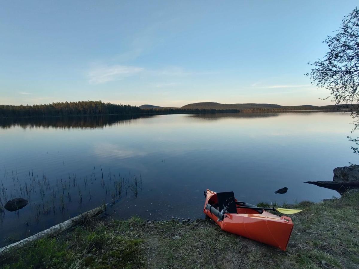 Lagomhuset - A Peaceful Holiday In Swedish Lapland Vidsel Eksteriør bilde
