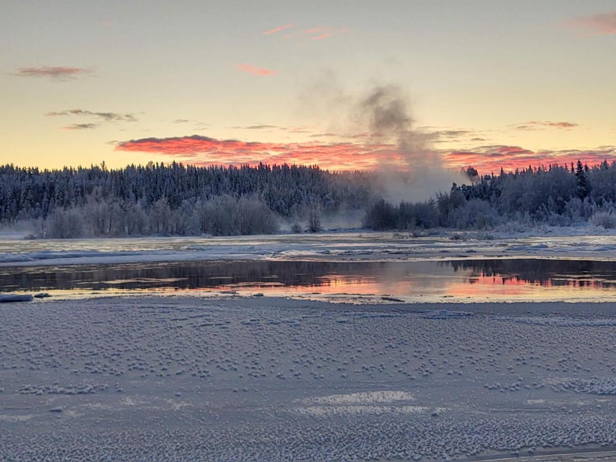 Lagomhuset - A Peaceful Holiday In Swedish Lapland Vidsel Eksteriør bilde